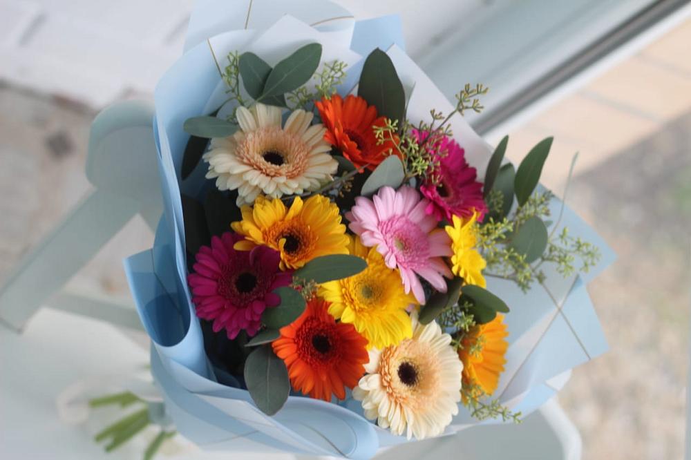 Букет цветов из: Герберы в Черемисиново