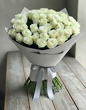Букет 35 Белых роз в Черемисиново