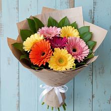 Букет цветов из:  Герберы в Черемисиново