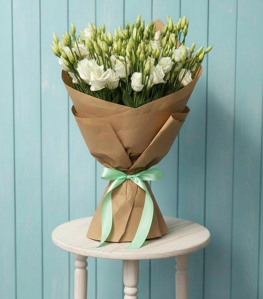 Букет цветов из: Лизиантусы в Черемисиново