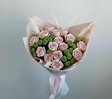 Букет цветов из:  Розы и Хризантемы в Черемисиново