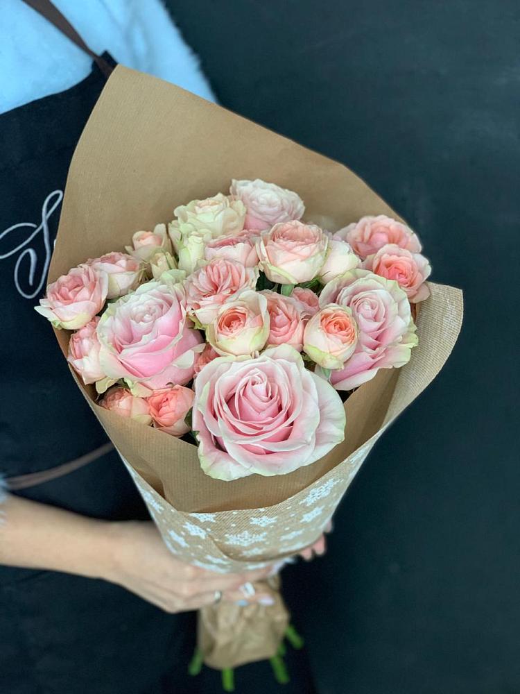 Букет цветов из: Хризантемы и Розы в Черемисиново