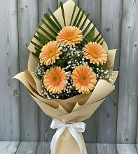 Букет цветов из:  Герберы в Черемисиново